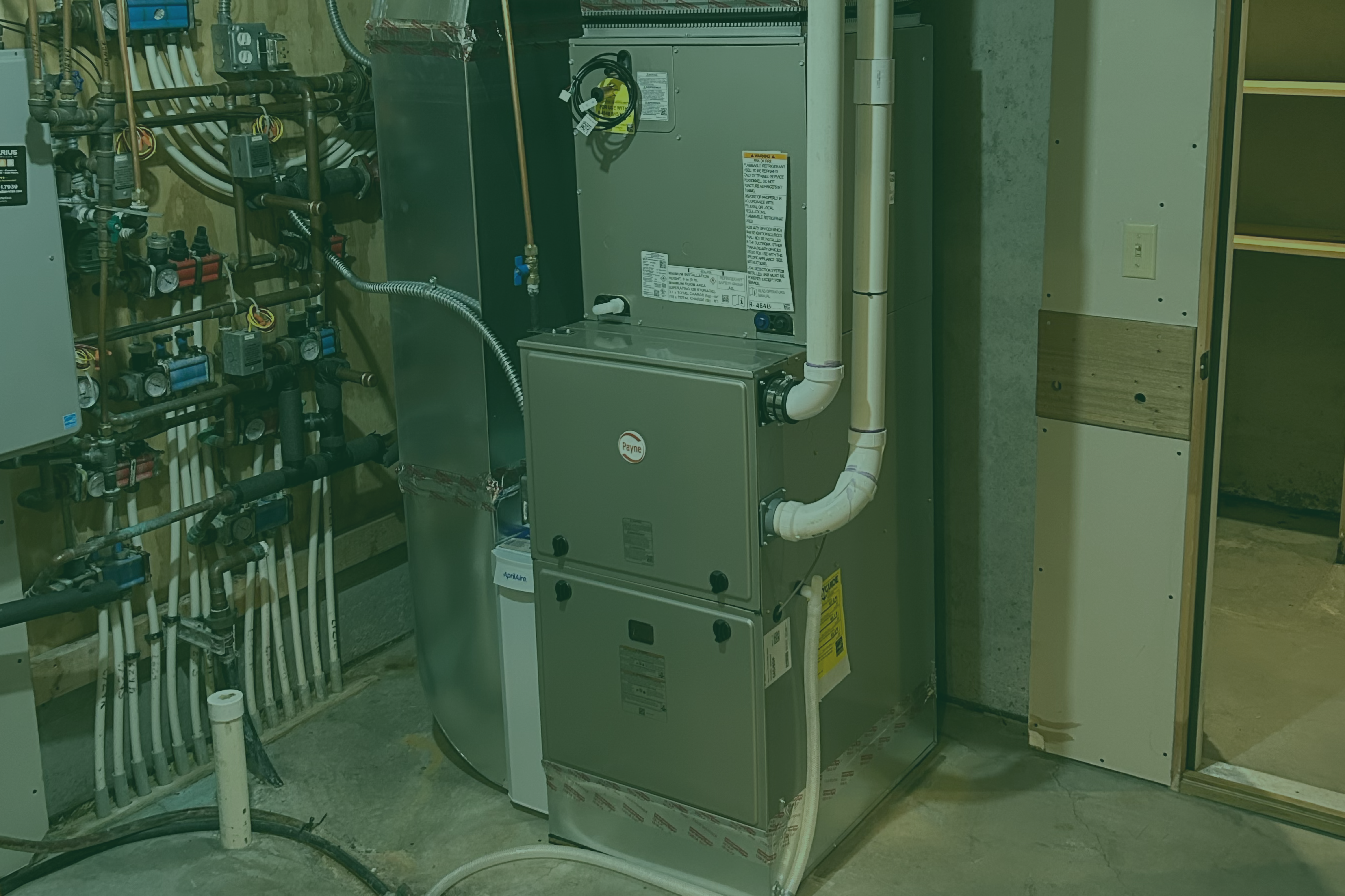 Bressler's HVAC jobsite example image